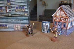 mat2 Mat and cardstock buildings