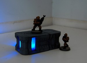 phranc2 With in the LED on the the dark